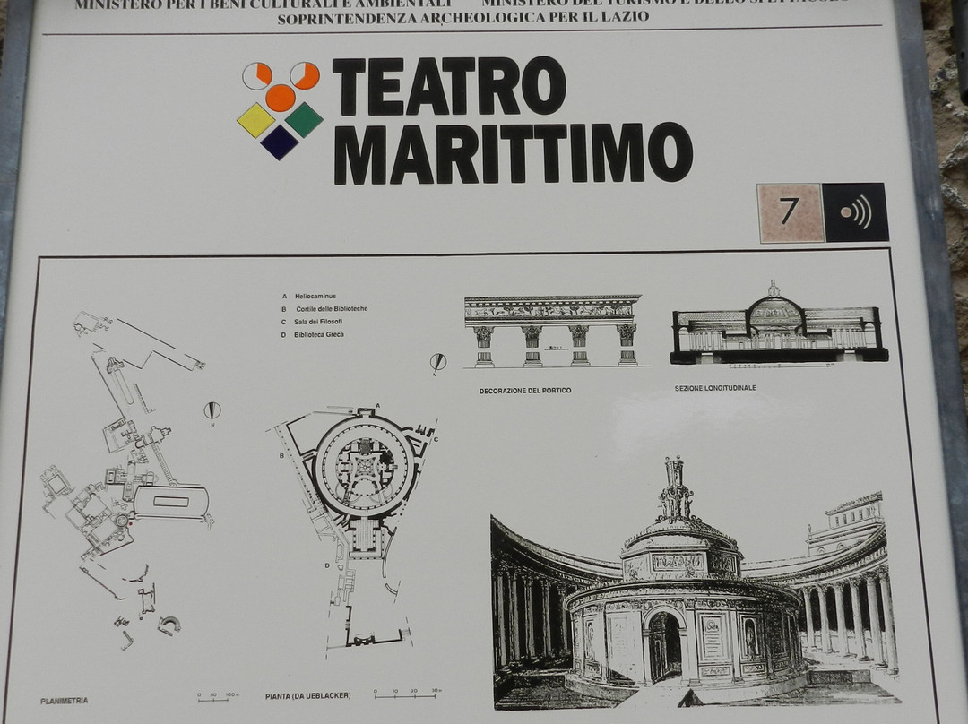 Teatro Marittimo (villa Adriana )-蒂沃利必去景点