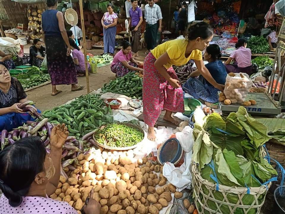 Nyaung U Market-蒲甘必去景点