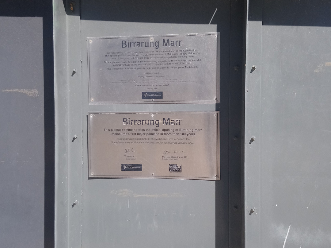 Birrarung Marr-墨尔本必去景点