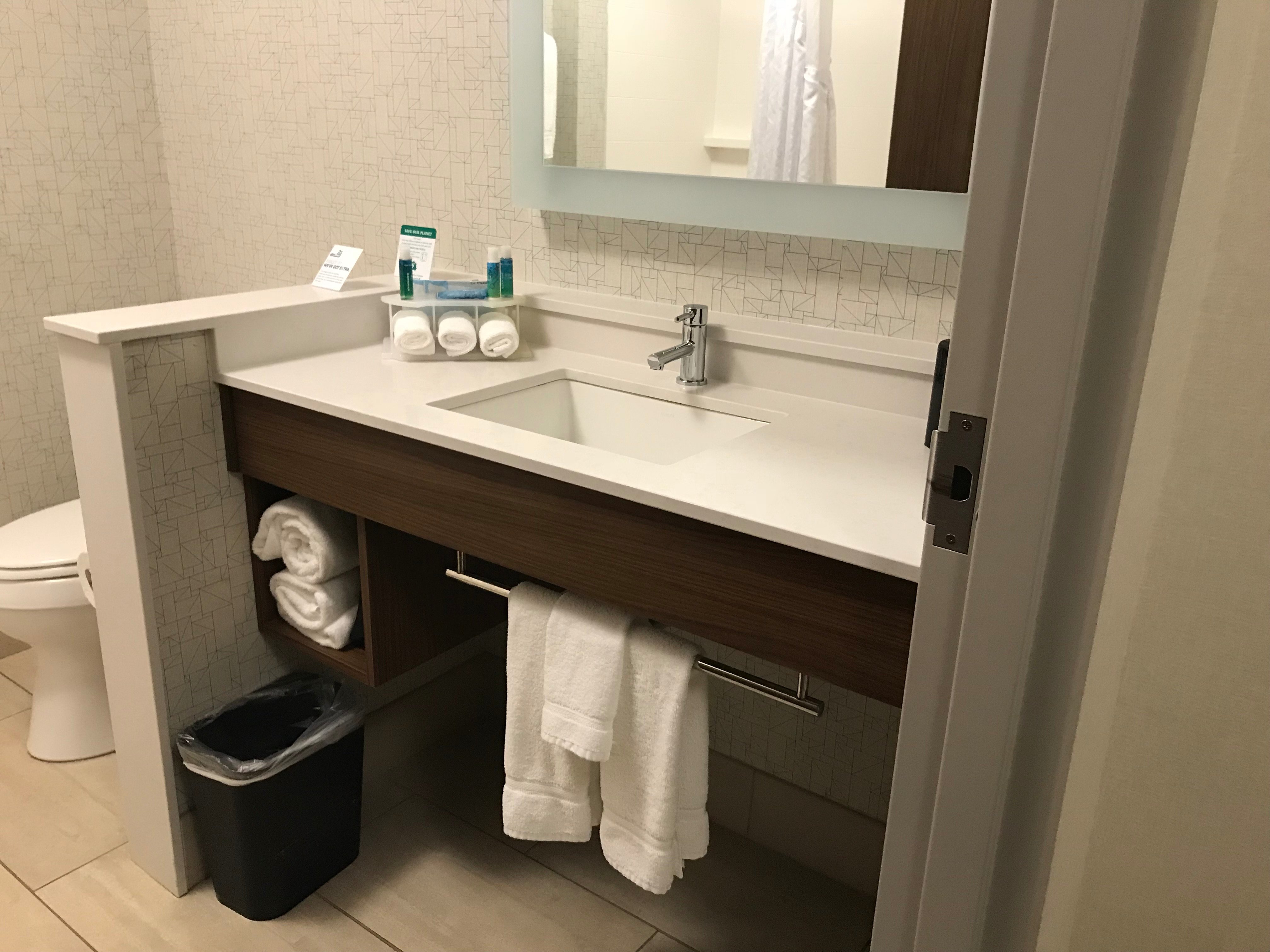 Holiday Inn Express & Suites Medina By IHG-浴室