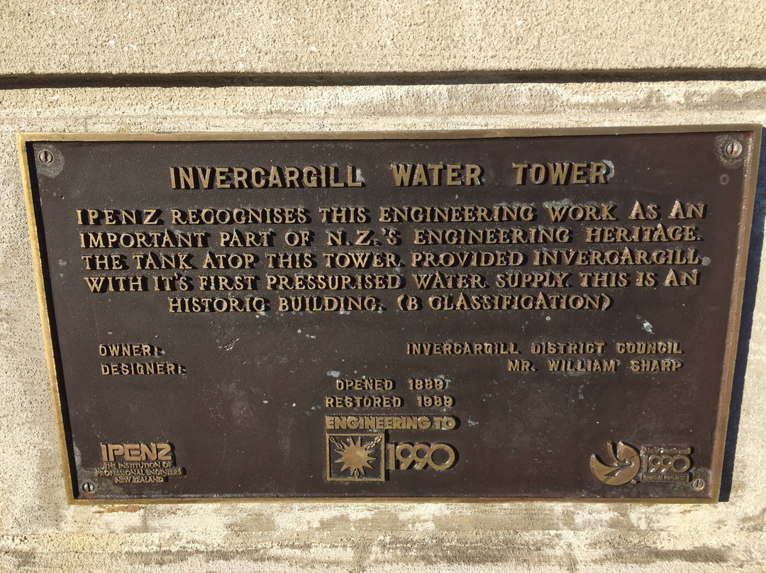 Invercargill Water Tower景点图片