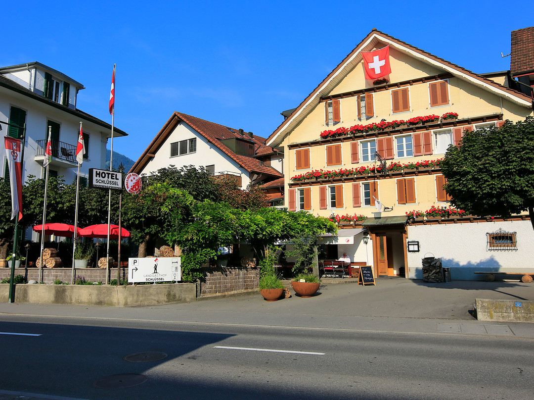 Alpnach酒店住宿-Landgasthof Schlussel Alpnach