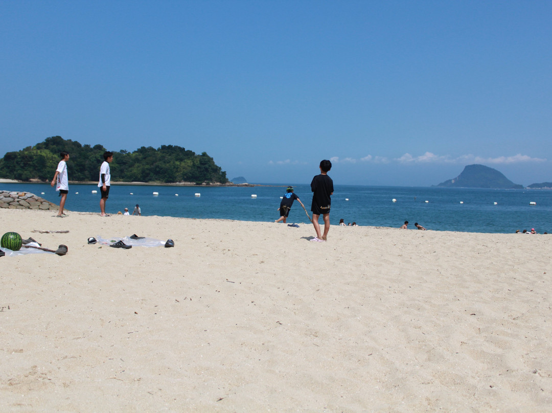Calm Nishime Swimming Beach-上天草市必去景点