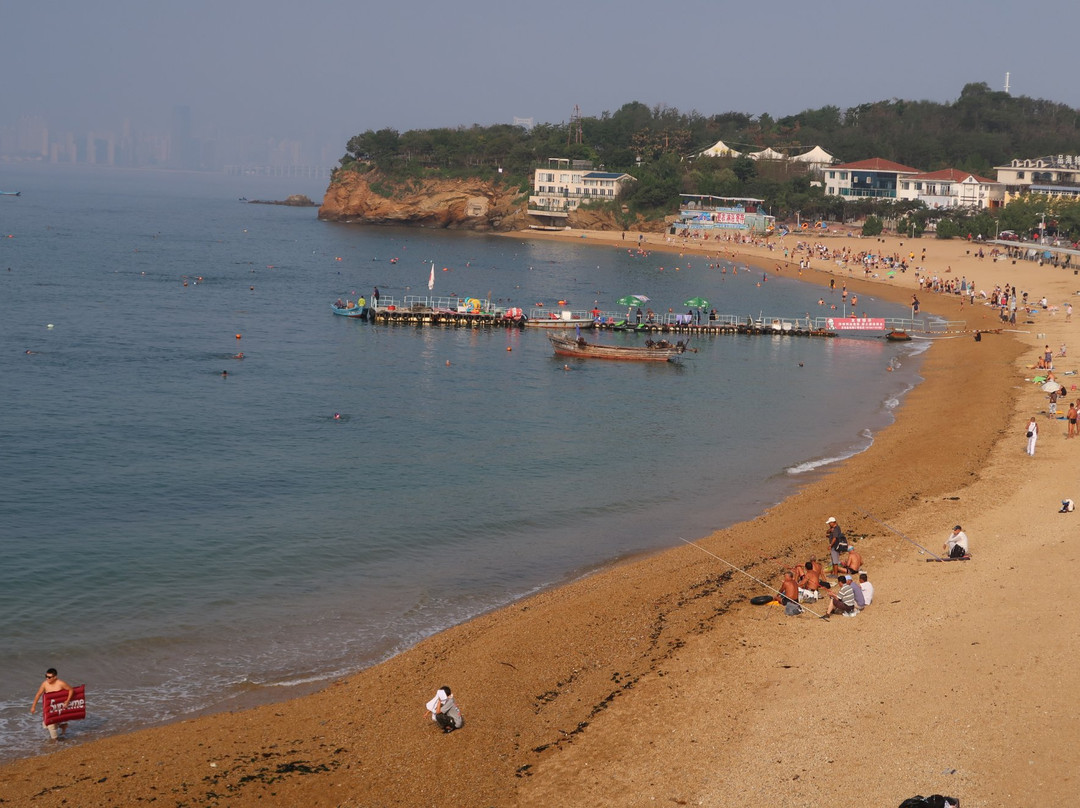 傅家庄海滩景点图片