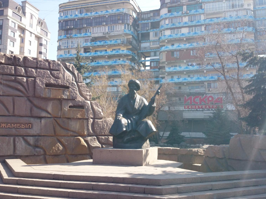 Monument to Zhambyl Zhabayev-阿拉木图必去景点
