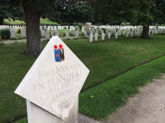 John McCrae Site-伊普尔必去景点