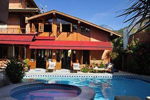 Pousada Montao do Trigo-泳池