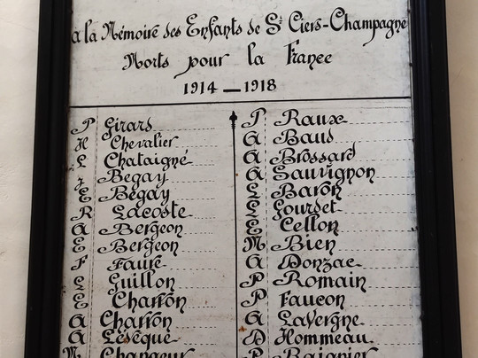 Eglise Saint-Cyr à Saint-Ciers-Champagne-Saint Ciers Champagne必去景点