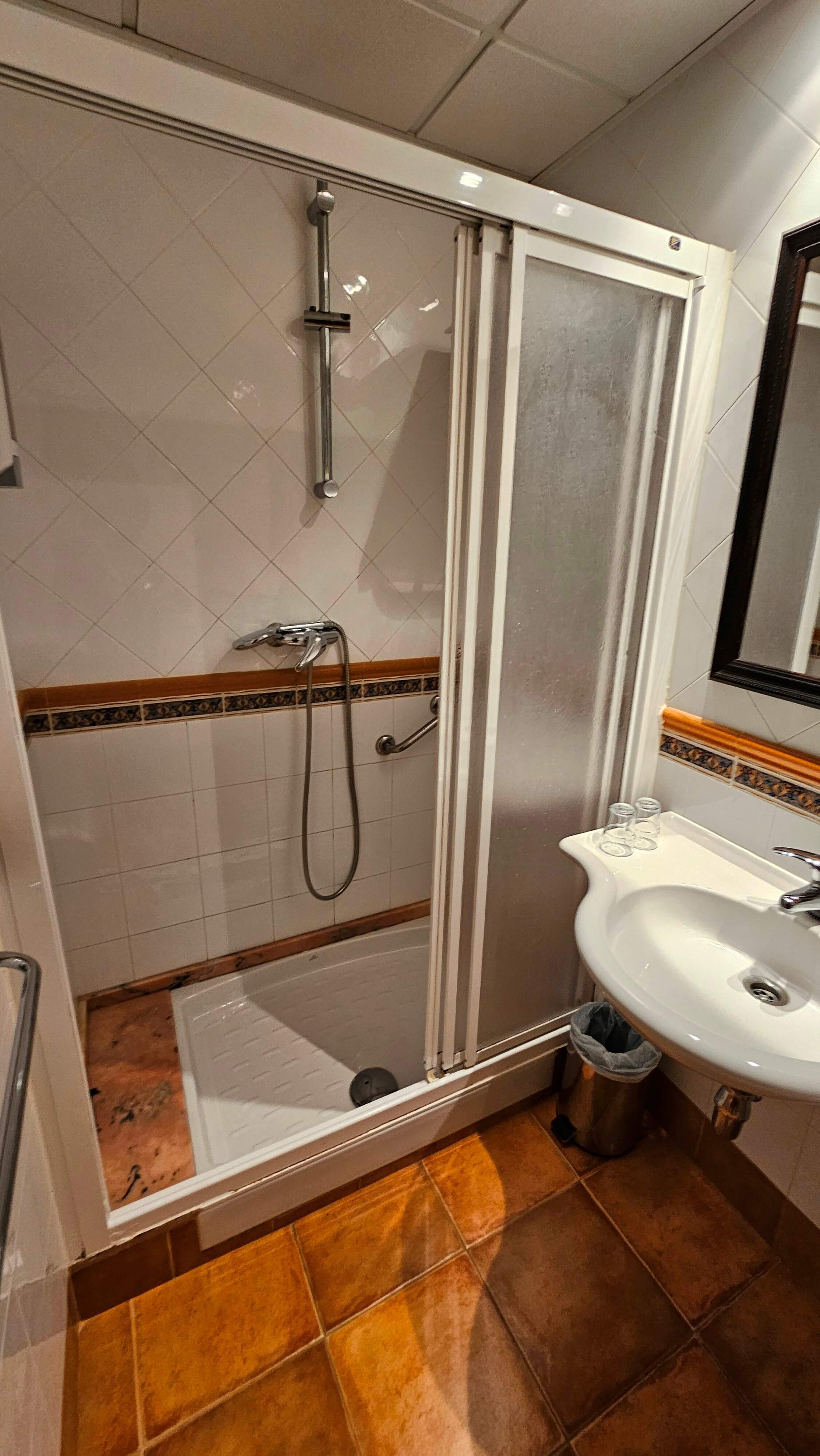 Hotel Condes De Lemos-浴室