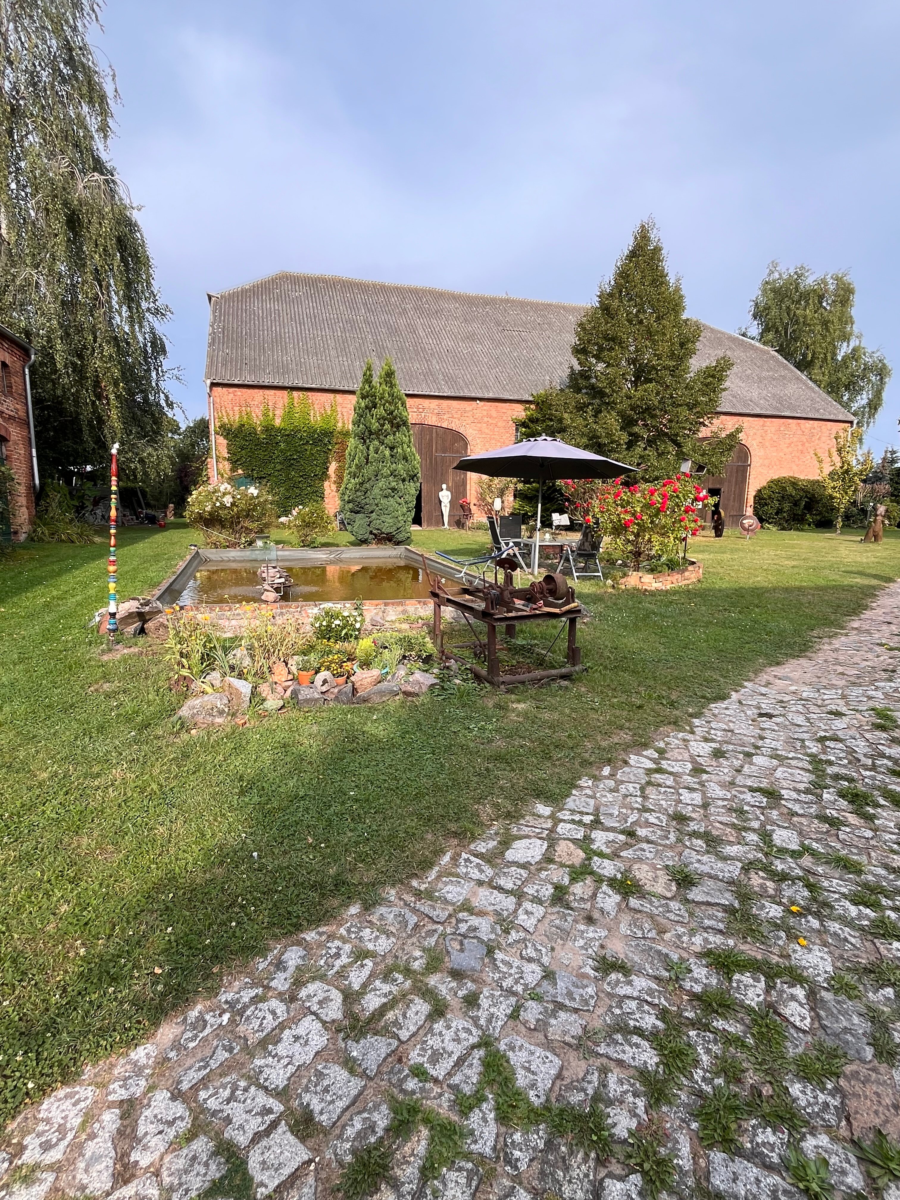 Pension Kunsthof Dahrenstedt-浴室