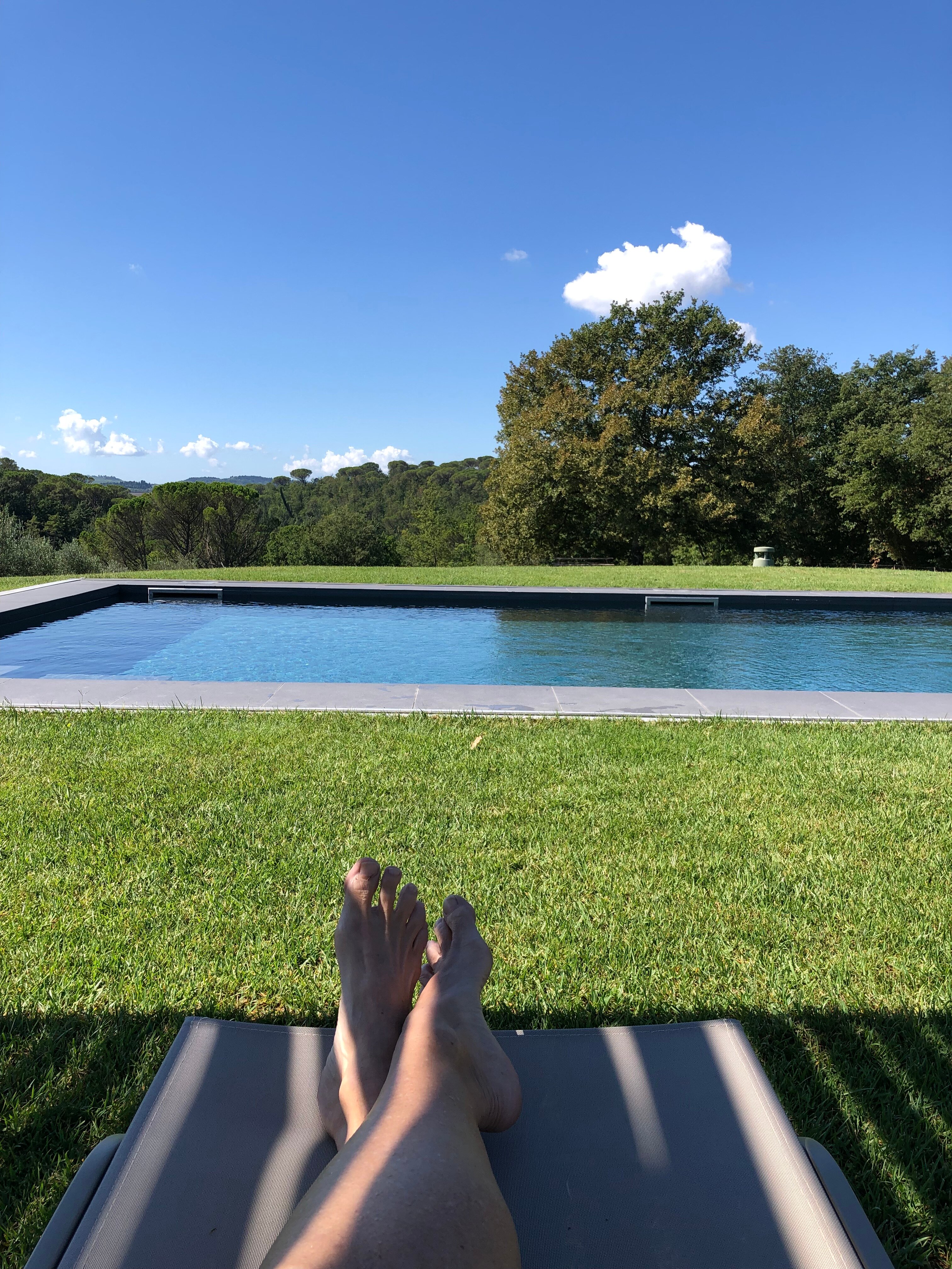 Agriturismo Casetta Firenze-泳池