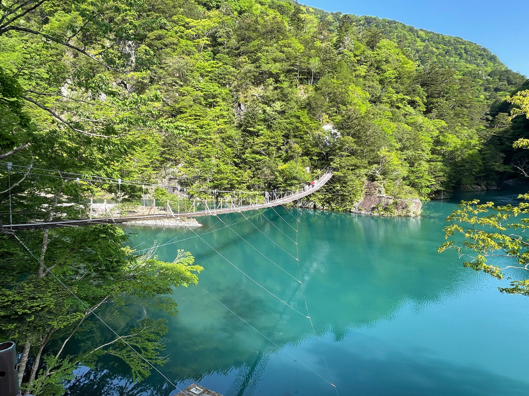 Yume no Tsuribashi Suspension Bridge-川根本町必去景点