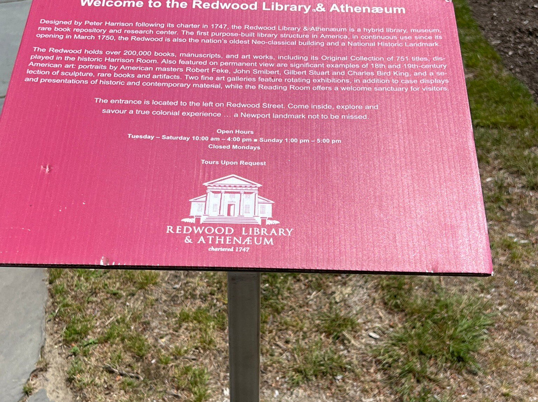 Redwood Library & Athenaeum-纽波特必去景点