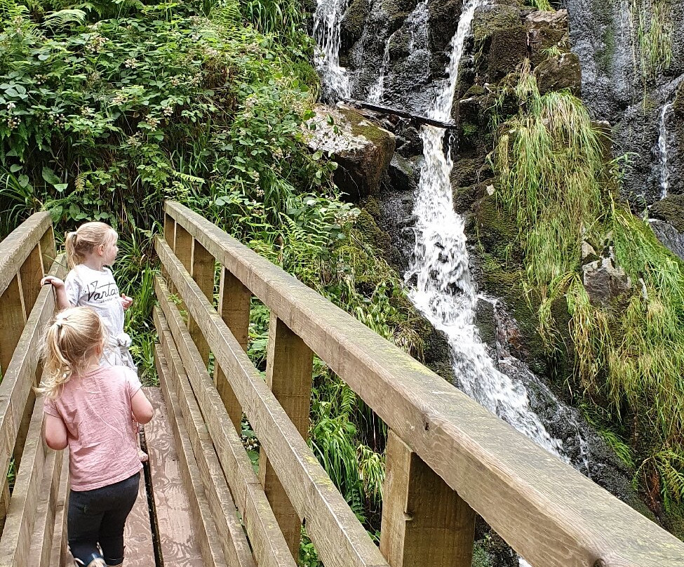 Stanley Ghyll Force Waterfall-Eskdale必去景点