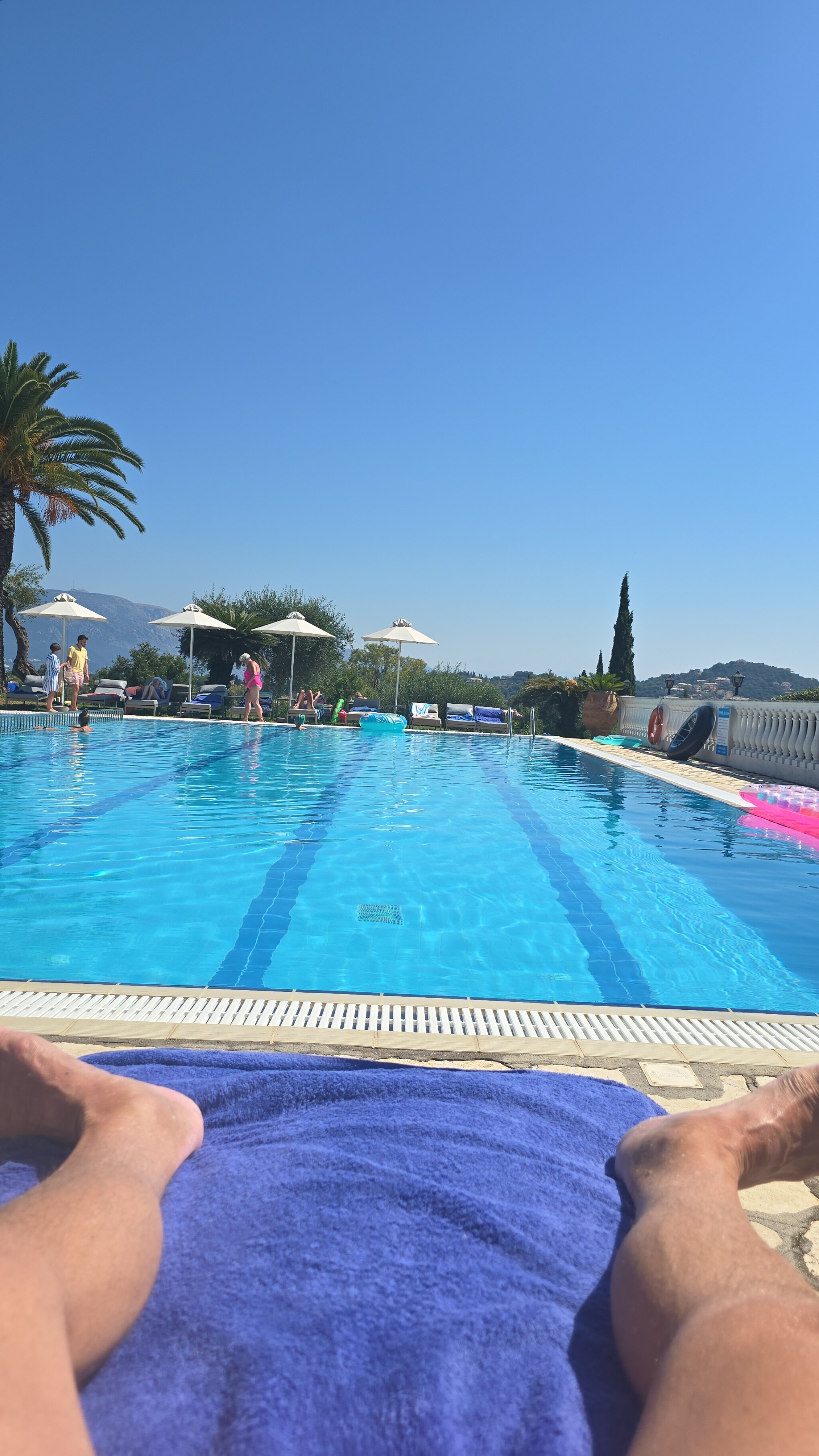 Paradise Hotel Corfu-泳池