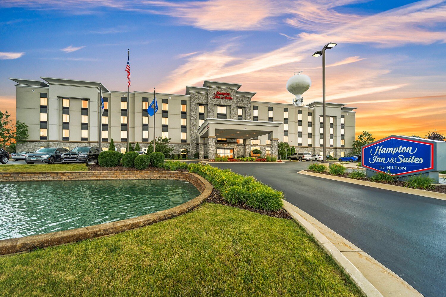 Hampton Inn & Suites Kenosha Pleasant Prairie-浴室