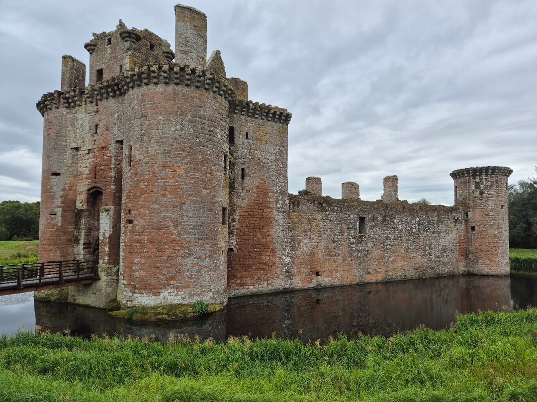 Caerlaverock Castle-邓弗里斯必去景点