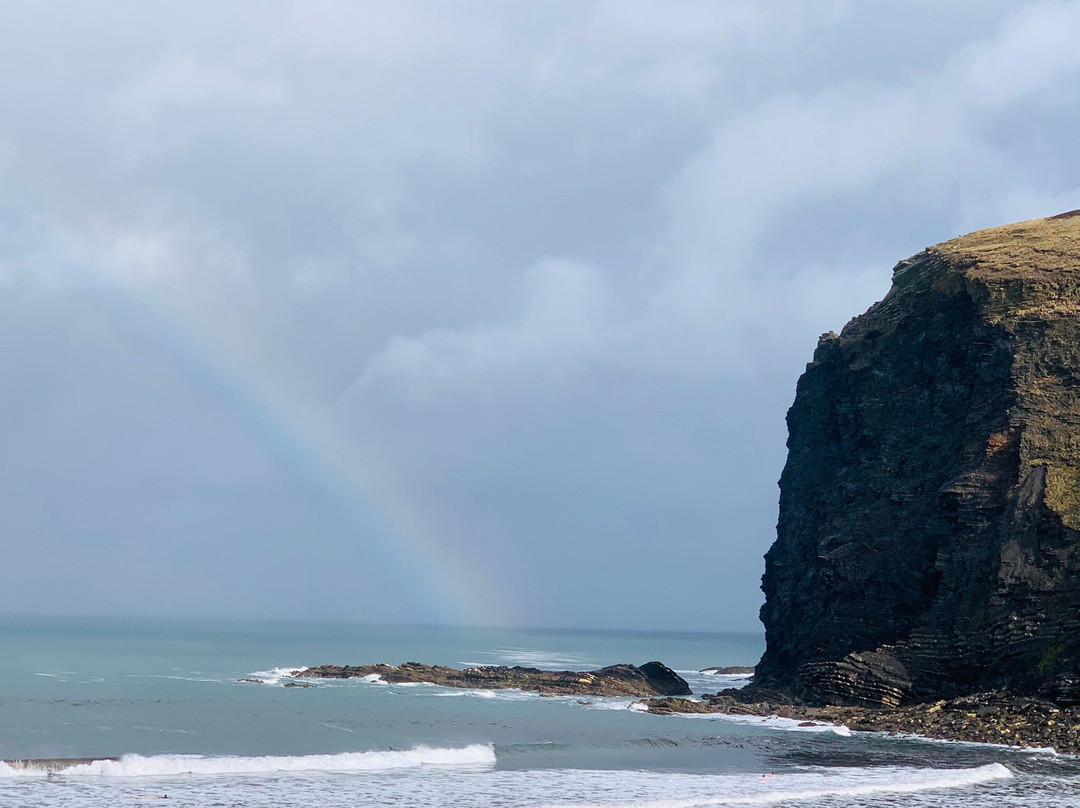Crackington Haven Beach