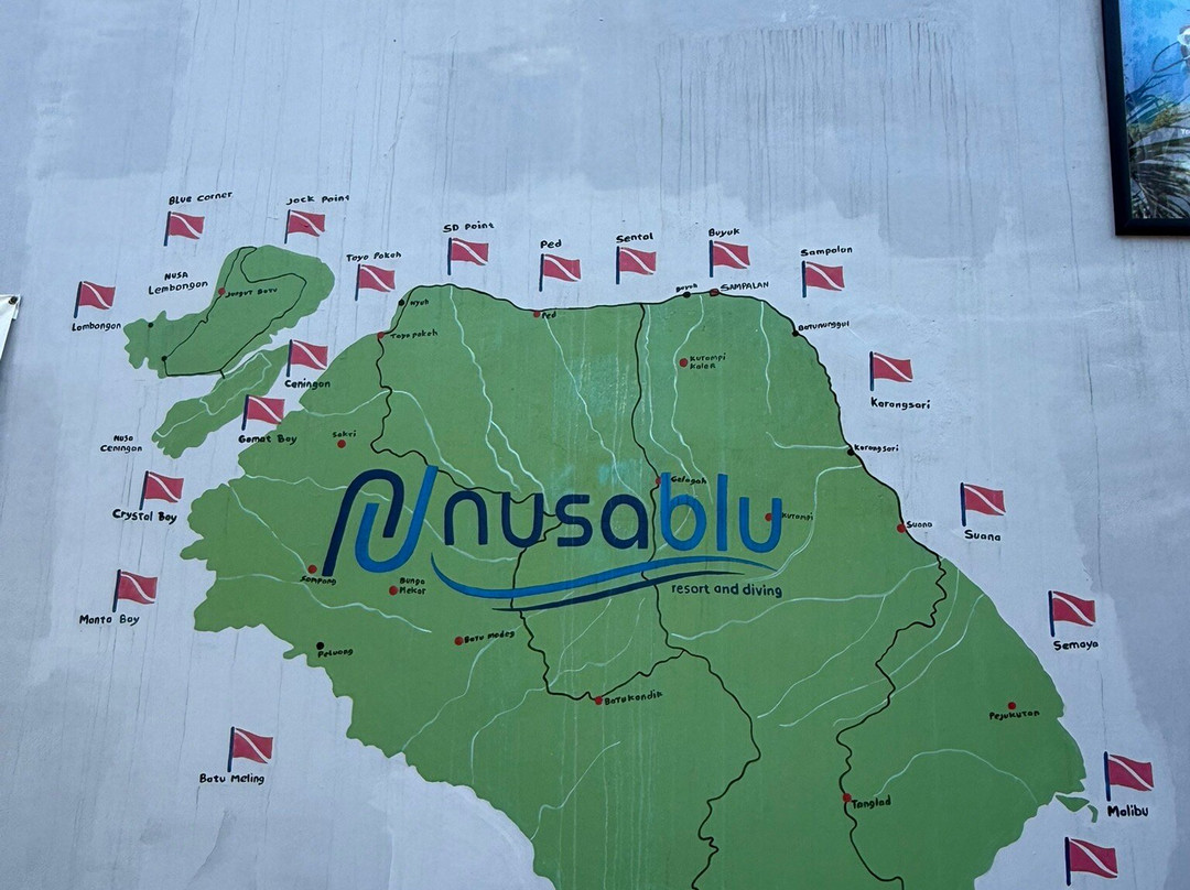 Nusablu Diving Penida-Kutampi Kaler必去景点