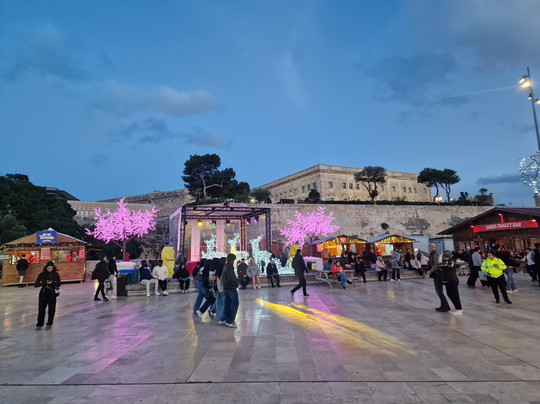 Triton Fountain-瓦莱塔必去景点