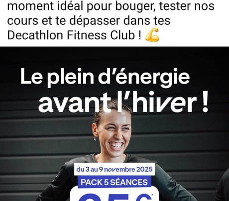 Decathlon Fitness Club Marcq-en-Baroeul