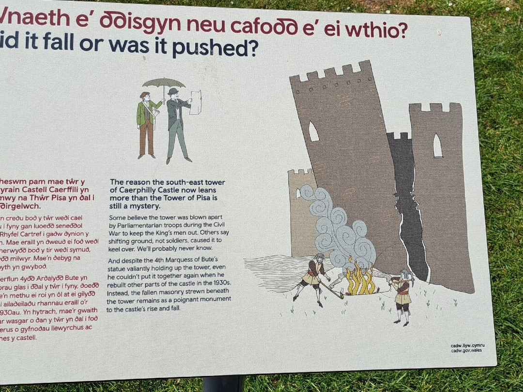 Caerphilly Castle-卡菲利必去景点