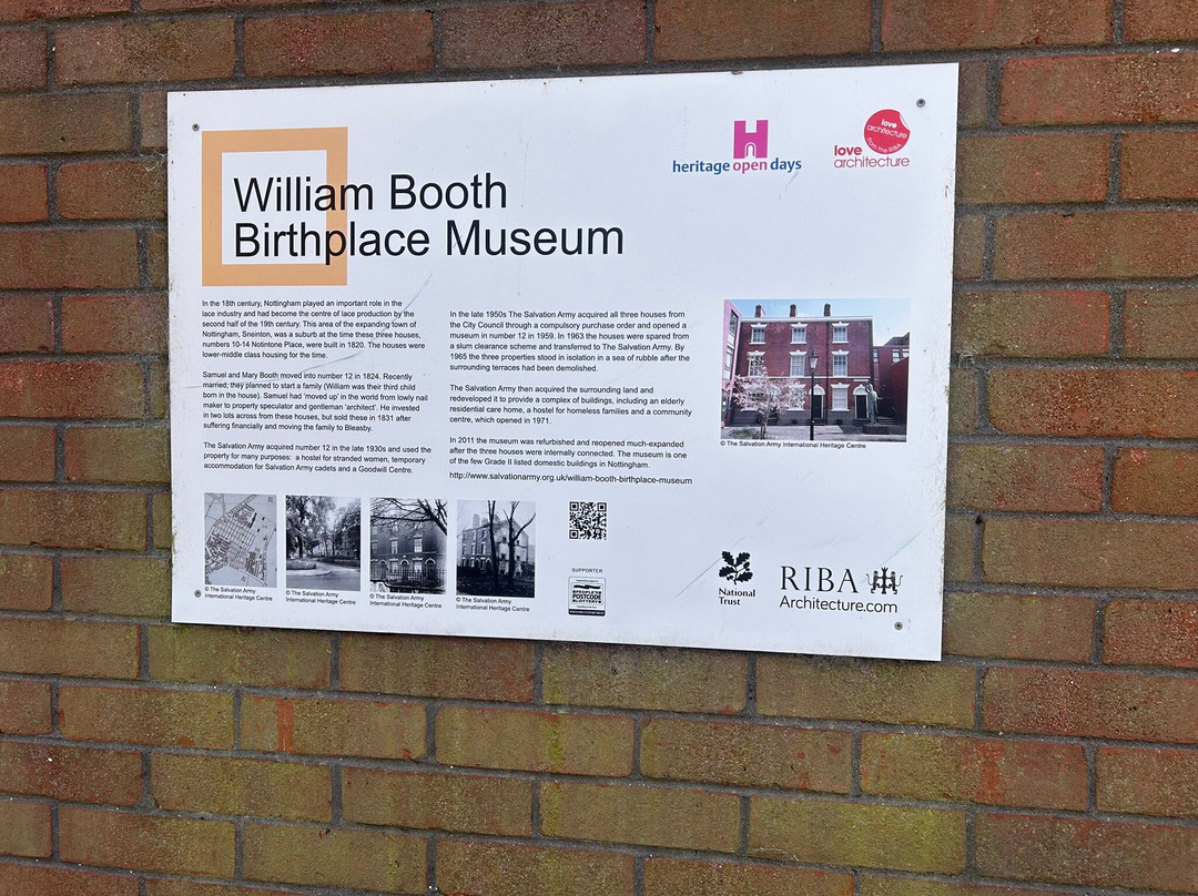 William Booth Birthplace Museum-诺丁汉必去景点