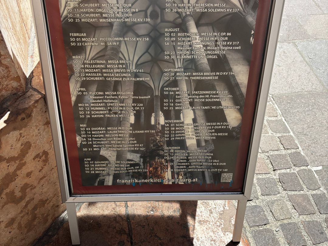 Franziskanerkirche-萨尔茨堡必去景点