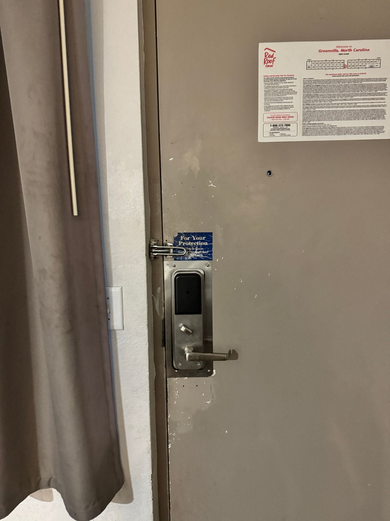 北卡罗来纳州格林维尔红屋顶酒店-旅行者