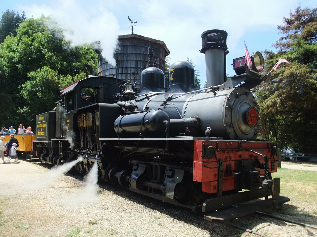 Roaring Camp Railroads-圣克鲁斯必去景点