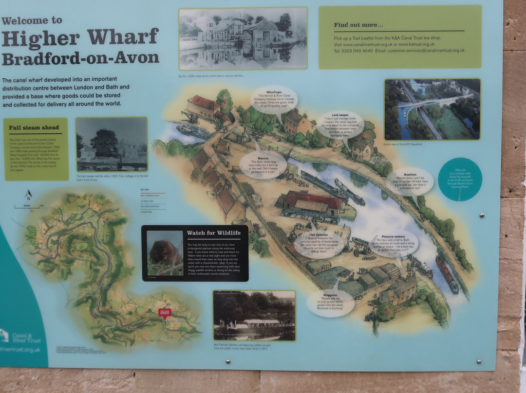 Bradford-on-Avon Wharf-埃文河畔布德拉夫必去景点