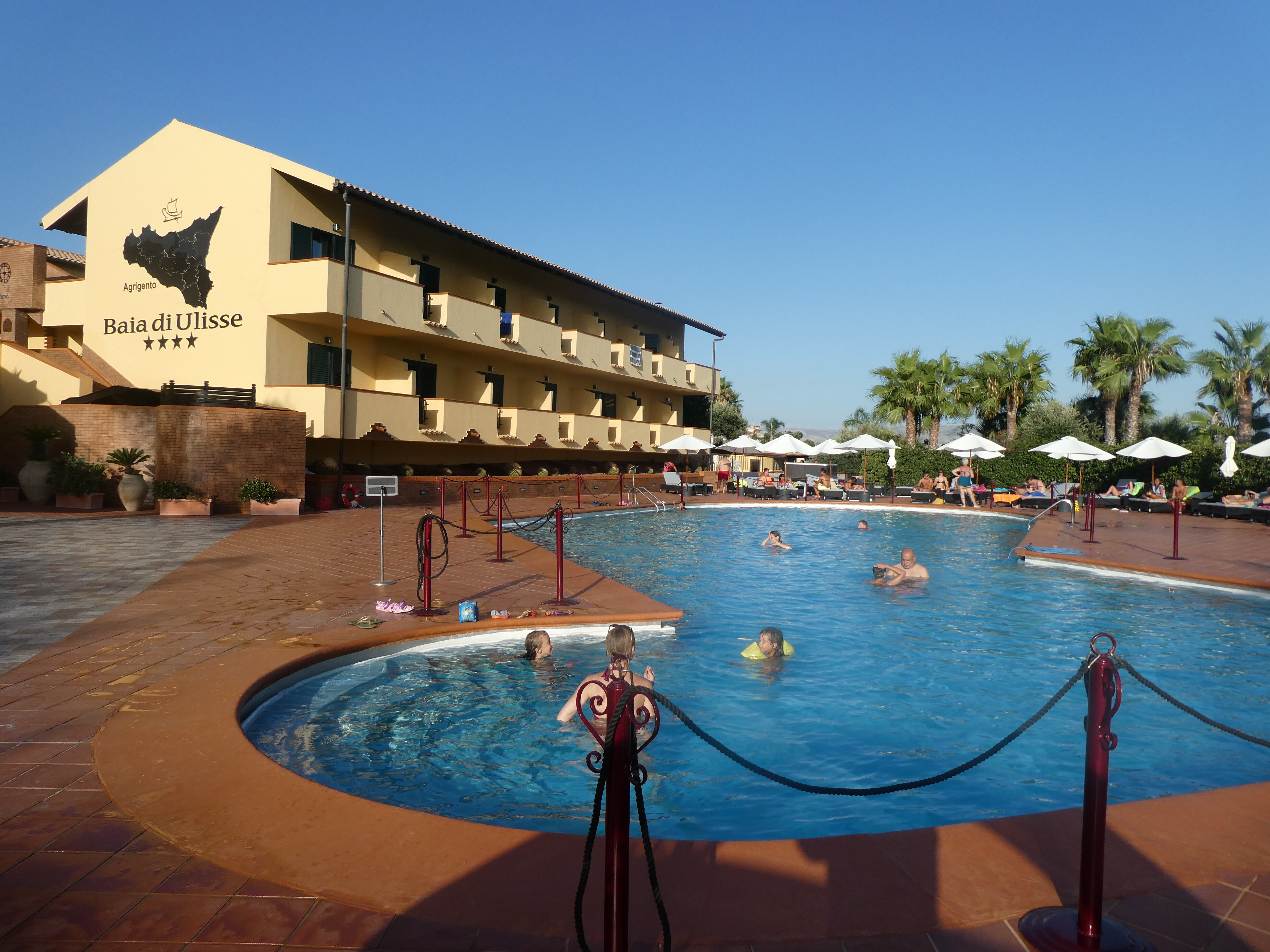 Baia di Ulisse Wellness & SPA-泳池