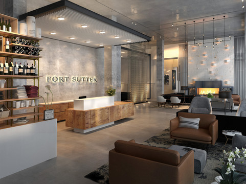 萨特萨克拉门托堡希尔顿启缤精选酒店主图