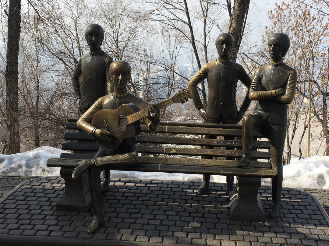 The Beatles Monument-阿拉木图必去景点