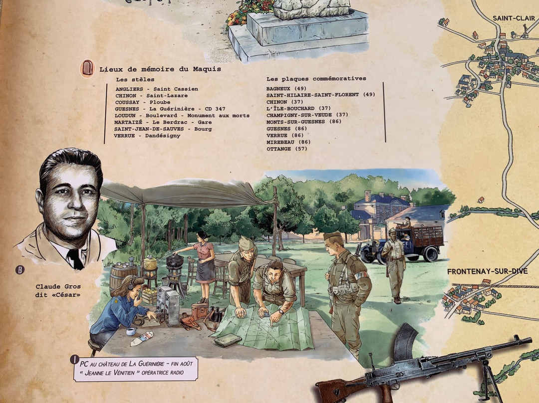 Stele du Maquis de Scevolles-Loudun必去景点