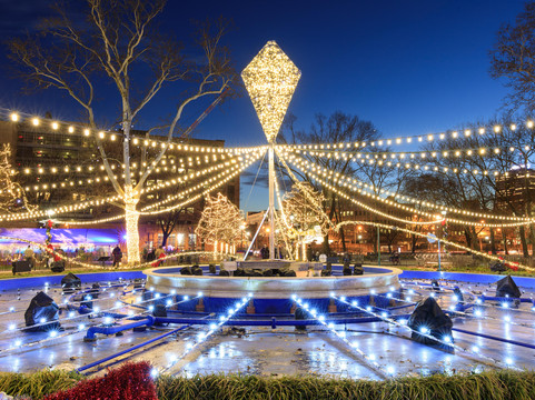 富兰克林广场-费城必去景点