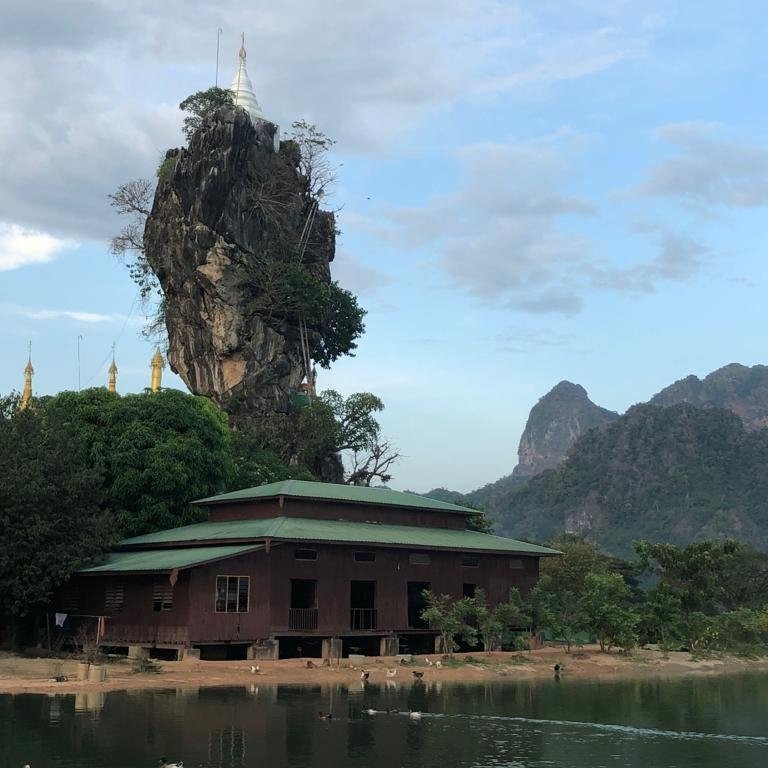 Kyauk Ka Lat Pagoda-帕安必去景点