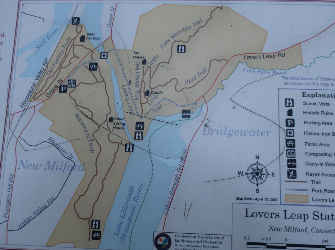 Lovers Leap State Park-New Milford必去景点