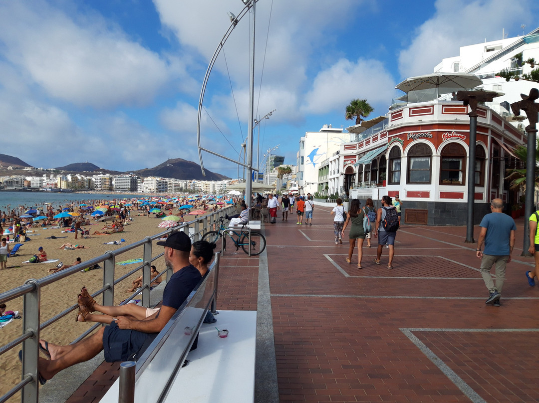 Playa de las Canteras景点图片