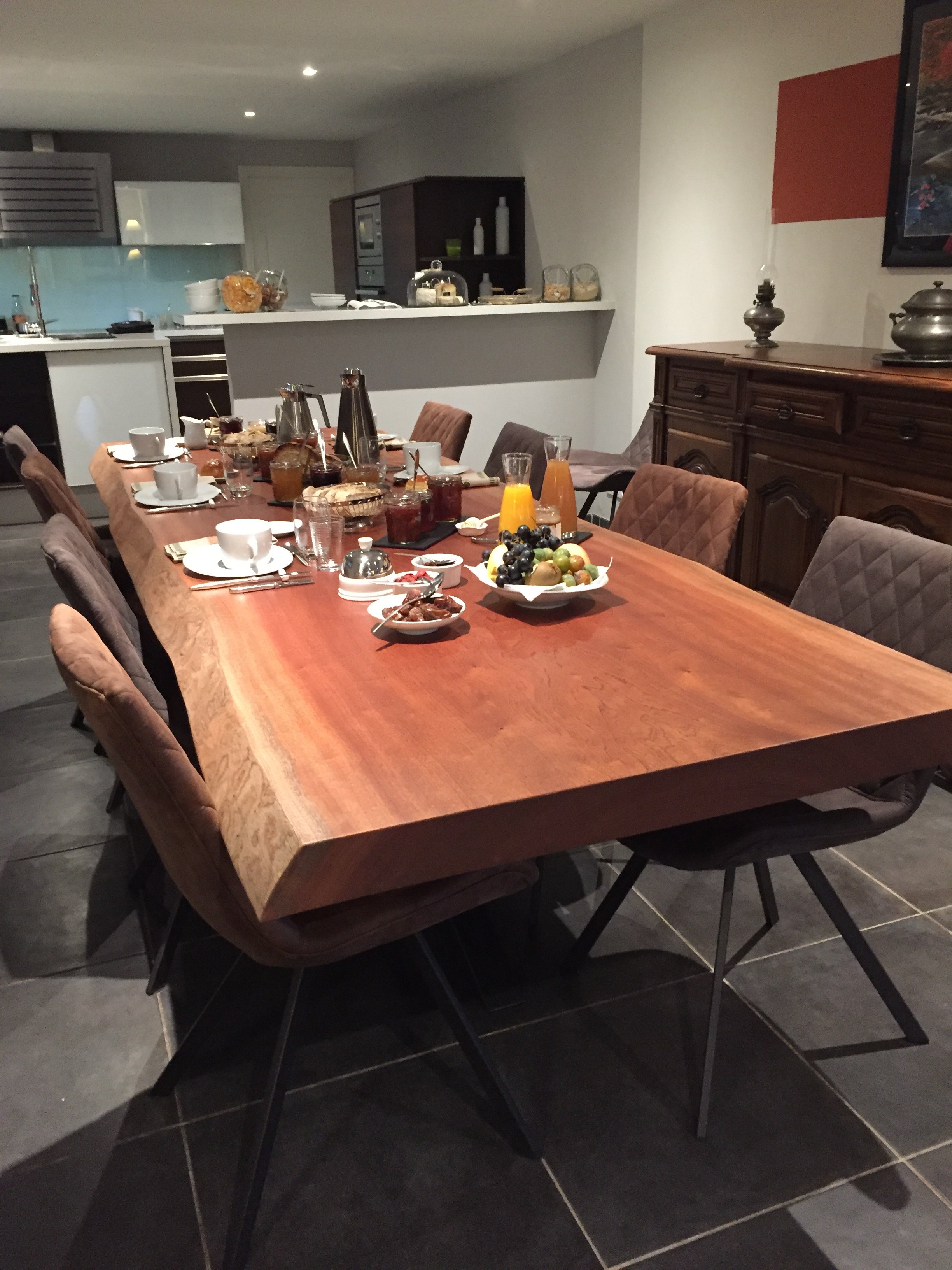 Le Clos des Pierres Rouges-餐饮