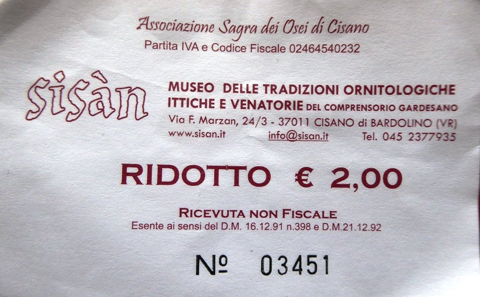 Sisan Museo Sisan delle Tradizioni Ornitologiche景点图片