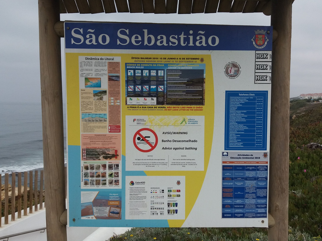 Praia de Sao Sebastiao景点图片