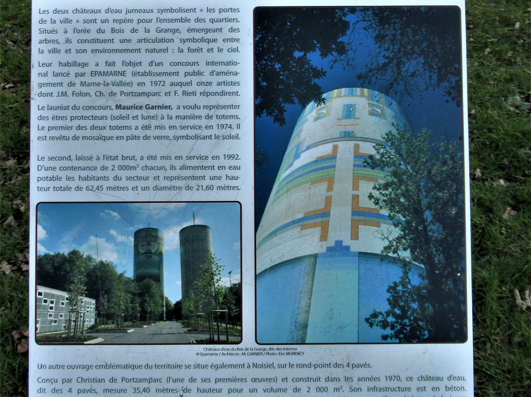 Les Chateaux D’Eau Des Totems Maurice Garnier