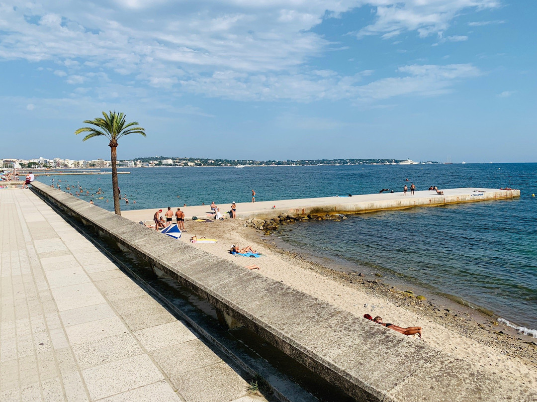 Plage du Midi-Golfe-Juan Vallauris必去景点