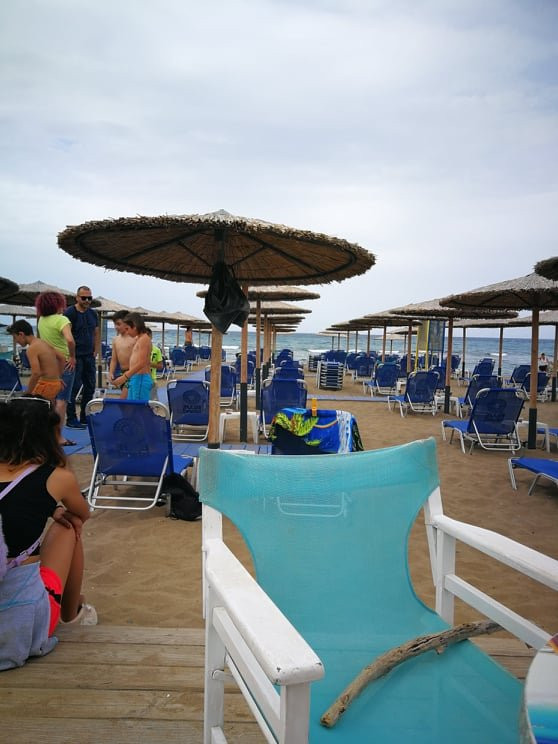 Blue N' Blum Beach Bar-伊拉克利翁必去景点