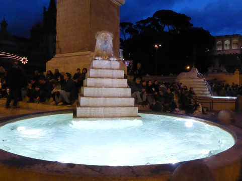 Fontana dei Leoni-罗马必去景点