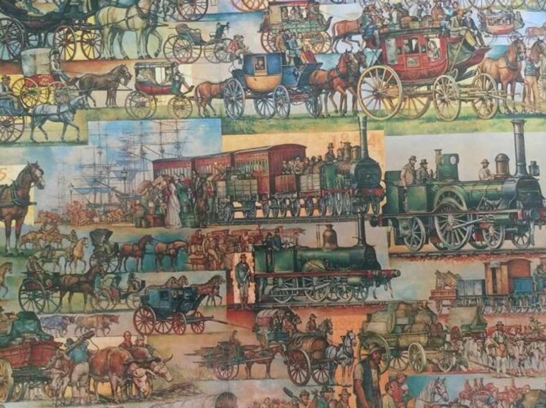 History of Transport Mural景点图片