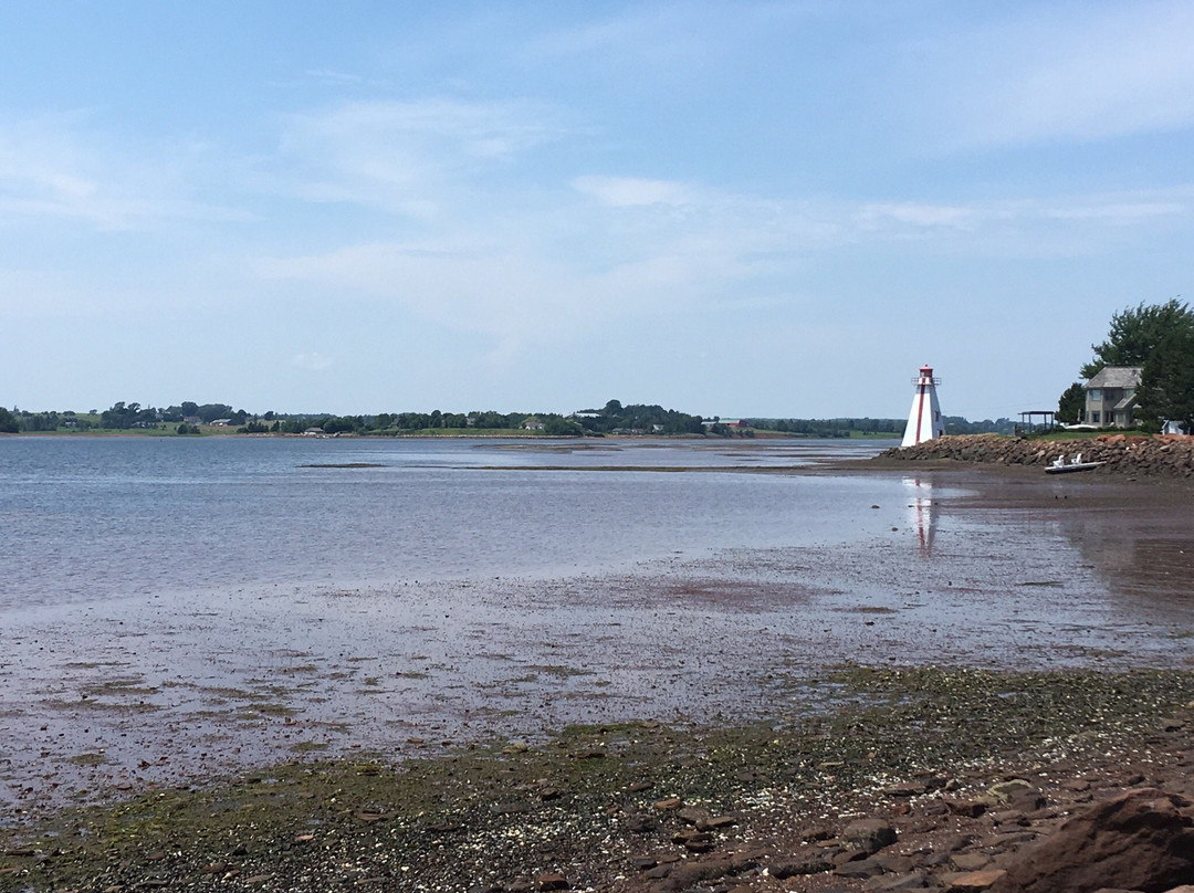 Brighton Beach Range Lighthouses-夏洛特镇必去景点