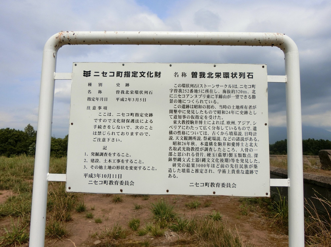 Soga Hokuei Stone Circle-二世谷町必去景点