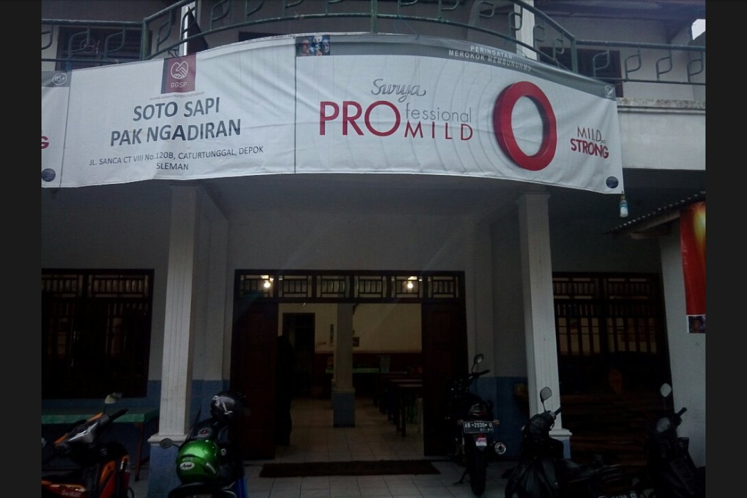 Soto Daging Sapi Pak Ngadiran